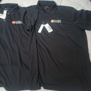 2 Home Depot collared polo type of shirts